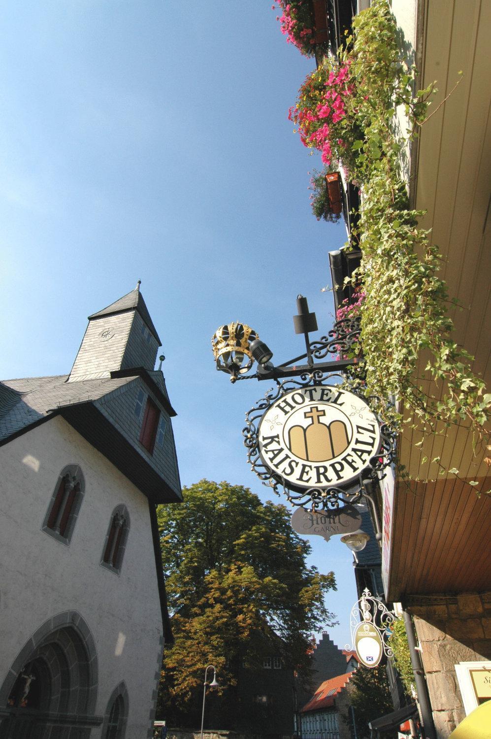 Hotel Garni Kaiserpfalz Goslar Exterior photo